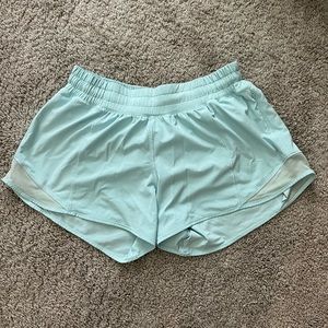 Lululemon Hotty Hot Shorts Icing Blue